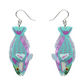 Erstwilder Great Barrier Reef Bleekers Parrotfish Drop Earrings
