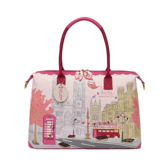 Vendula Perfectly Pink Afternoon Tea Bus Bonnie Weekender