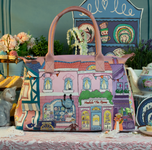 Vendula Heritage Victorian Tea Rooms Weekender Tote Bag
