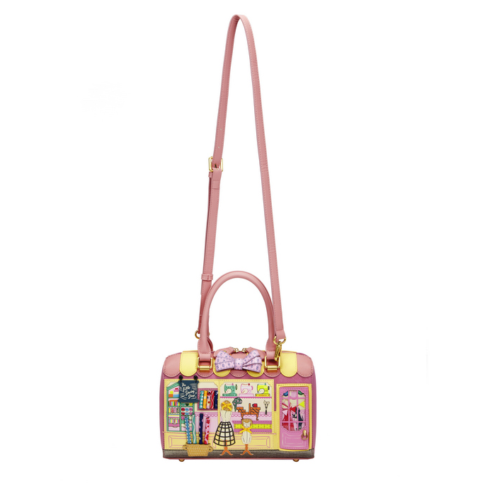 Vendula Sewing Shop Raspberry Edition Speedy Bowler Bag