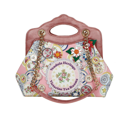 Vendula Heritage Victorian Tea Rooms Small Ornate Handle Bag