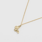 Fable England Butterfly Orange Necklace