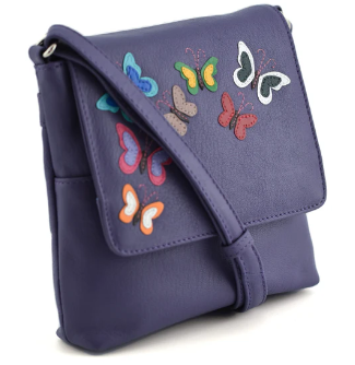 Mala Juno ButterfliesFlap Cross Body Bag