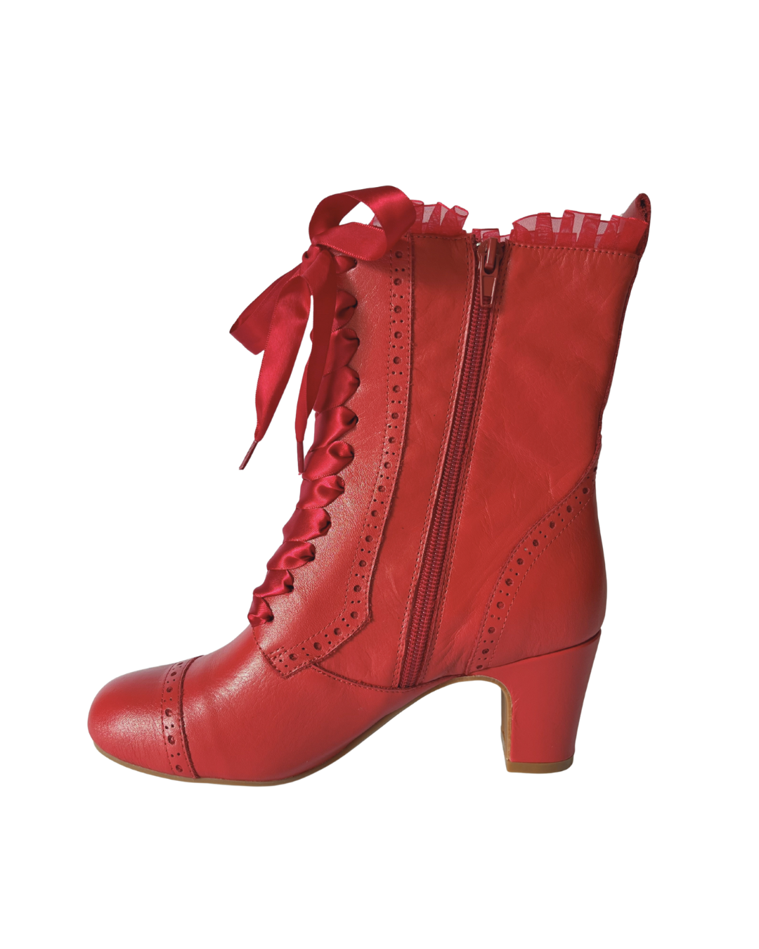 The Vibe is Damselfly Winter Berry Boots