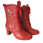 The Vibe is Damselfly Winter Berry Boots