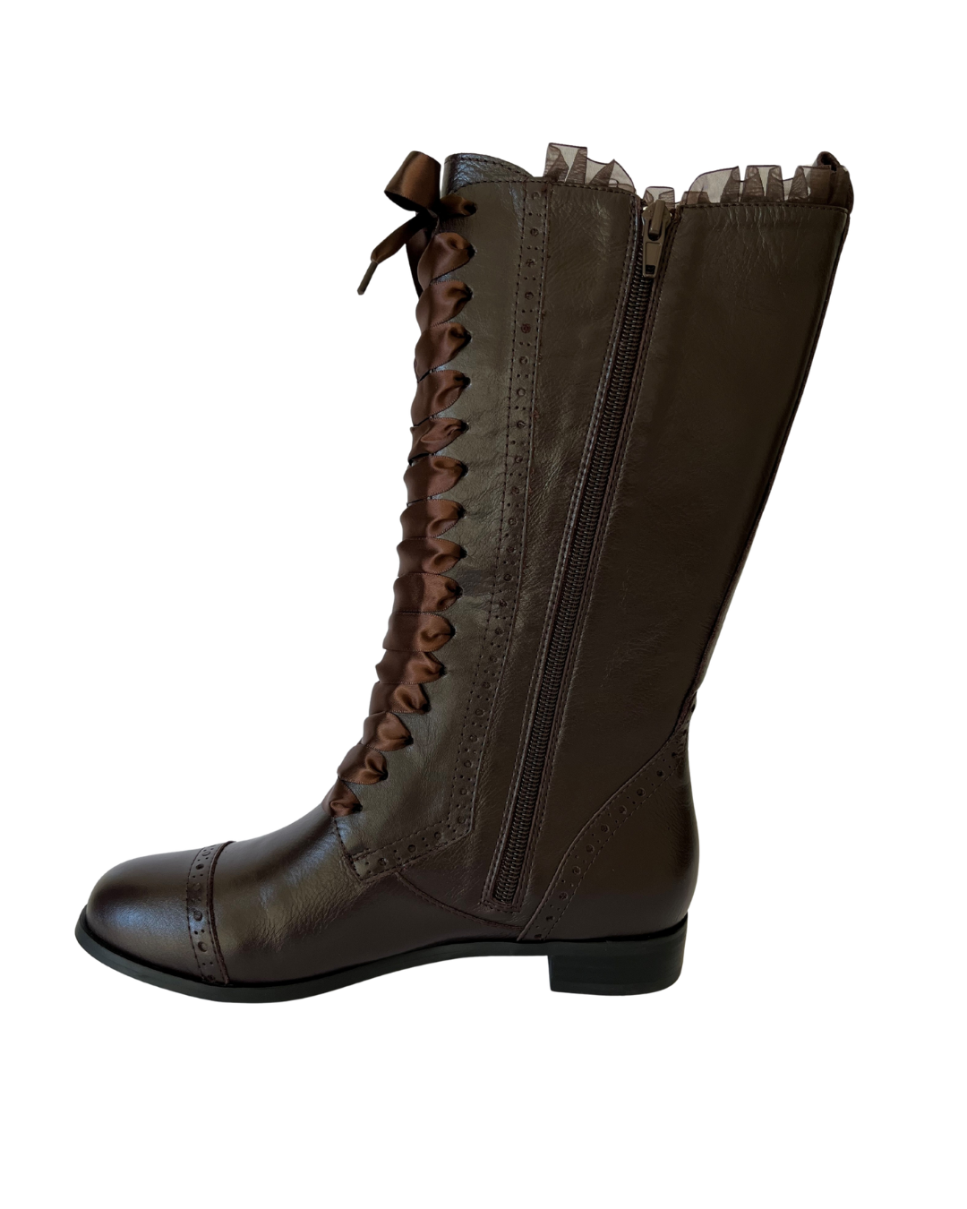The Vibe is Sakura Bitter Chocolate Boots