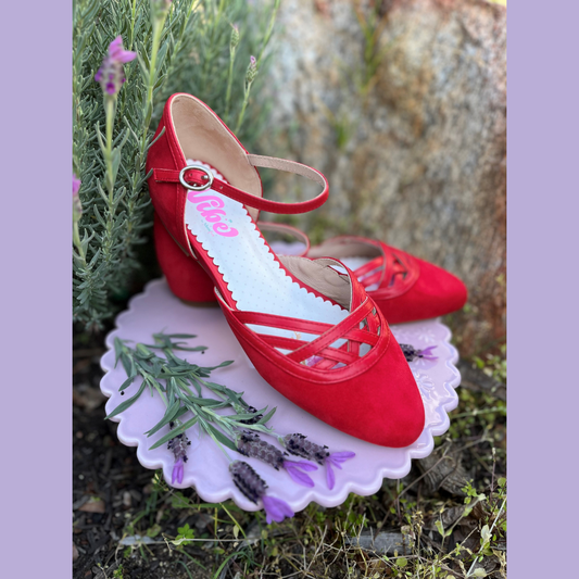 The Vibe is Enchanted in Red