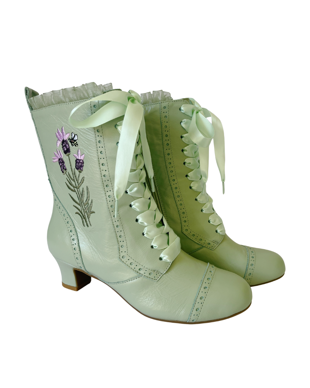 The Vibe is Lavende Dream Soft Sage Boots