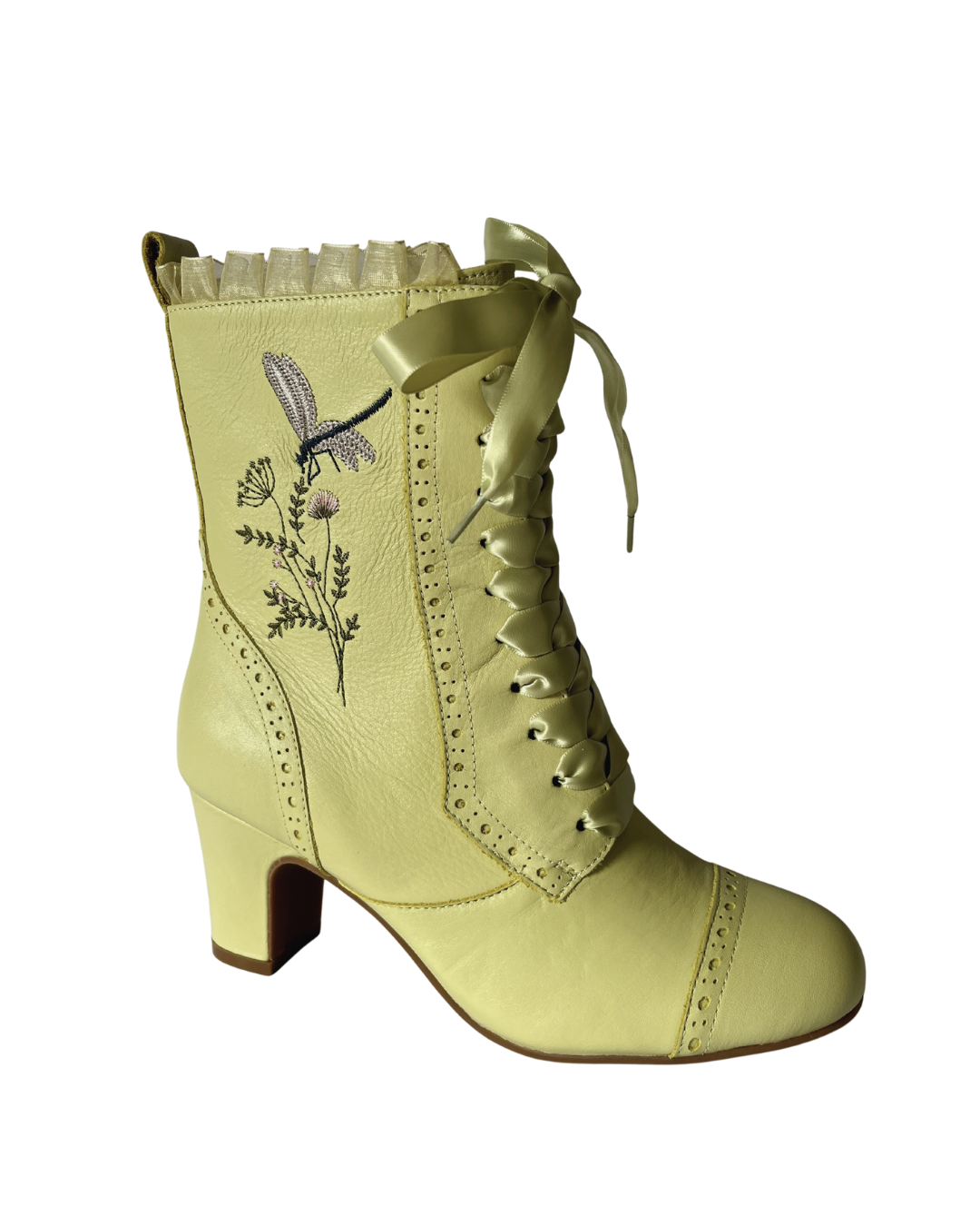 The Vibe is Damselfly Lemon Grass Boots