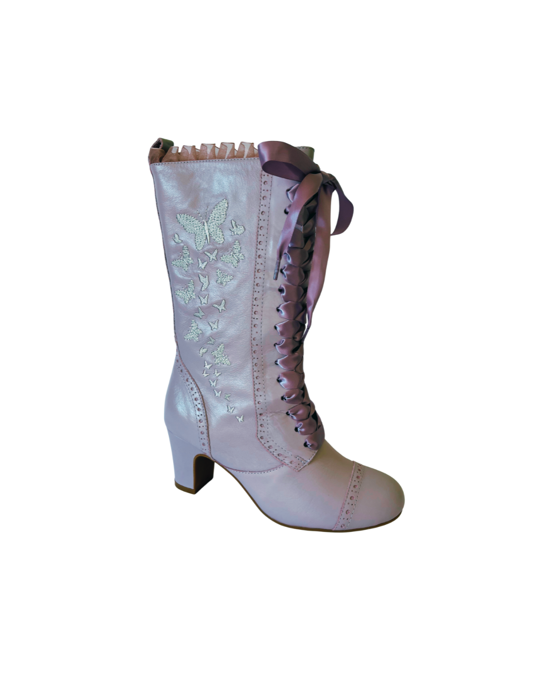 The Vibe is Farfalla Lilac Boots