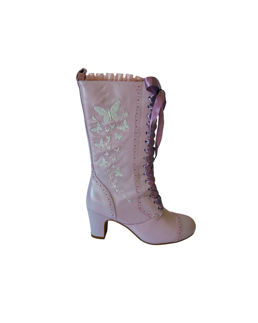 The Vibe is Farfalla Lilac Boots
