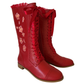 The Vibe is Sakura Red Boots
