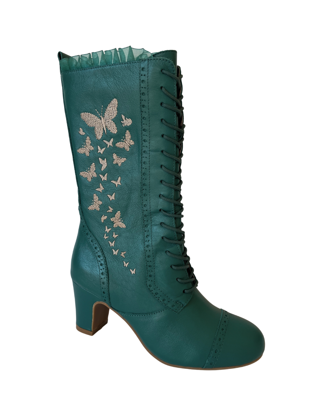 The Vibe is Farfalla Teal Boots