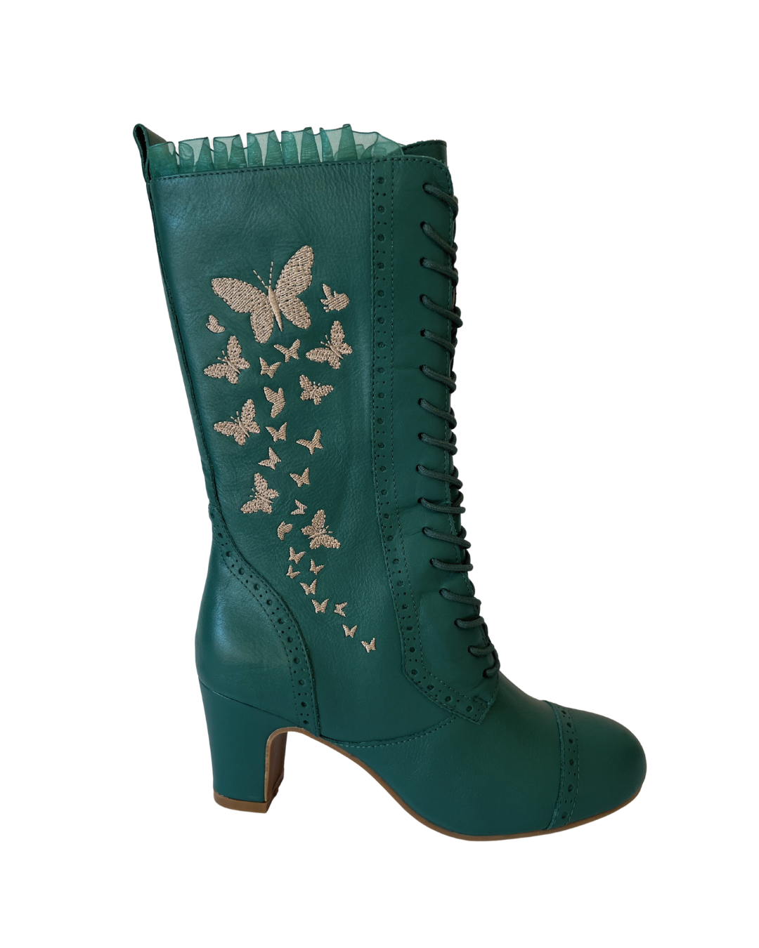 The Vibe is Farfalla Teal Boots