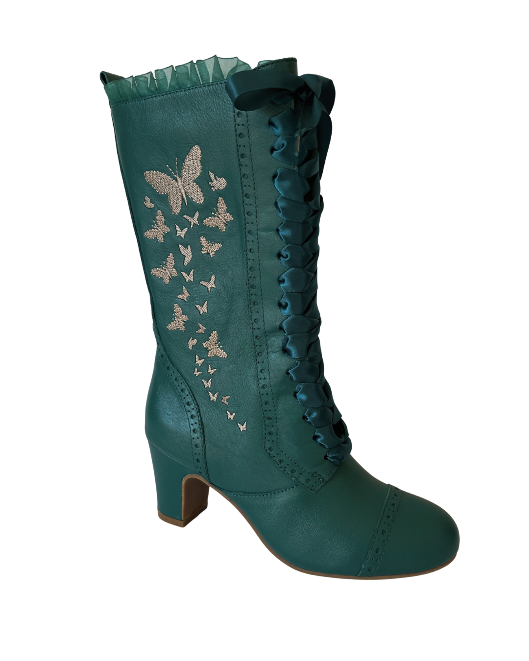 The Vibe is Farfalla Teal Boots