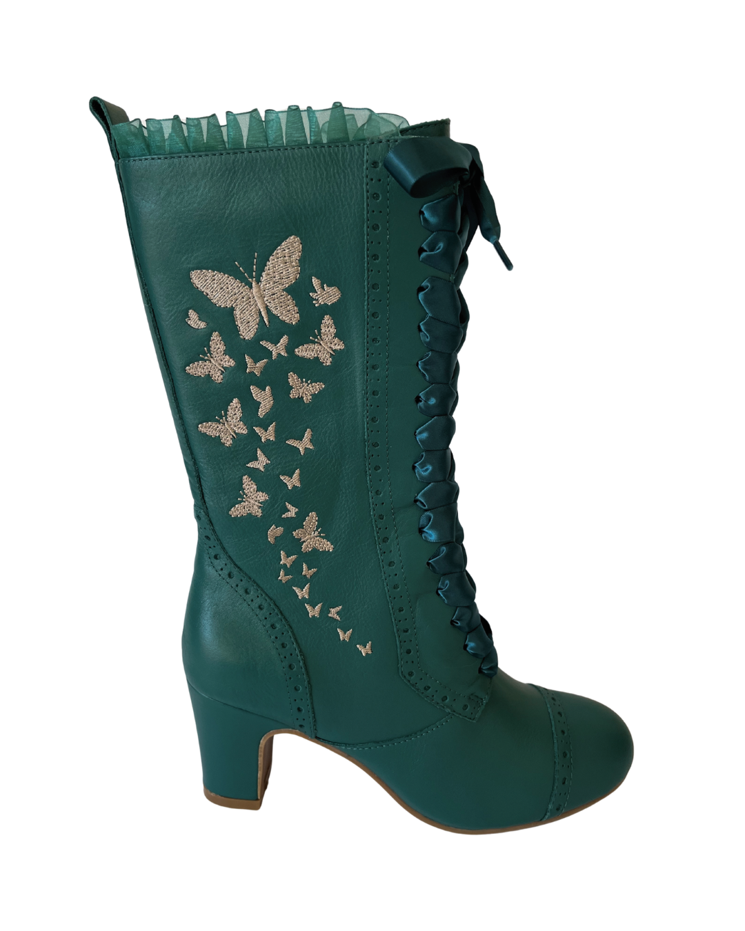 The Vibe is Farfalla Teal Boots