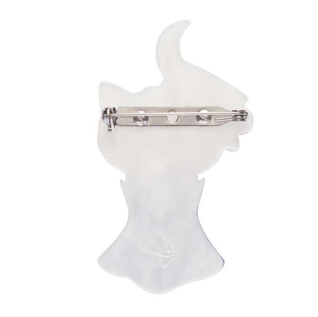 Erstwilder Fan Favourites Cat in Hat Brooch