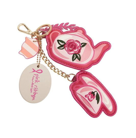 Vendula Perfectly Pink Afternoon Tea Bus key Charm