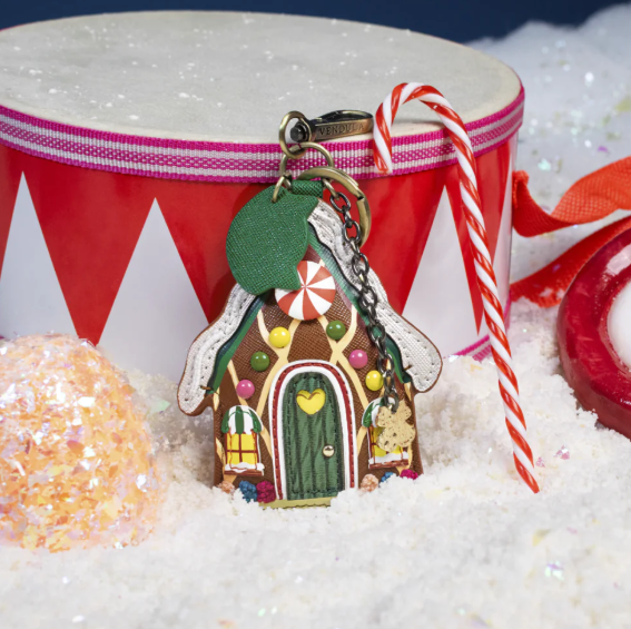 PREORDER Vendula Gingerbread House Key Charm