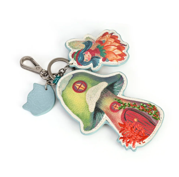 Vendula Fairy Village Snowflake Edition Key Charm