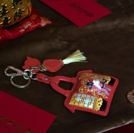 Vendula Lucky Lanterns Year of the Horse Key Charm