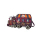 Vendula Skelecats Ghost Train Charm Novelty Bag