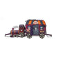 Vendula Skelecats Ghost Train Charm Novelty Bag