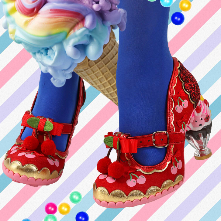 Irregular choice cherry on sale
