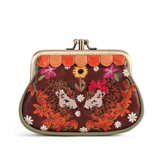 Vendula Flower Shop Amber Edition Clipper Coin Purse