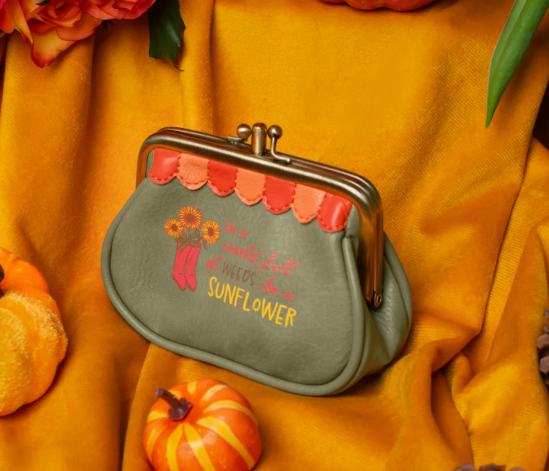 Vendula Flower Shop Amber Edition Clipper Coin Purse