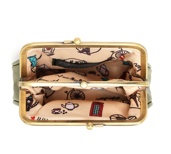 Vendula Flower Shop Amber Edition Clipper Coin Purse