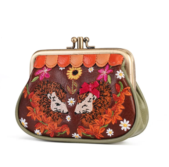 Vendula Flower Shop Amber Edition Clipper Coin Purse