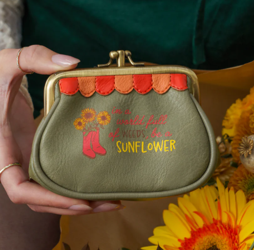 Vendula Flower Shop Amber Edition Clipper Coin Purse
