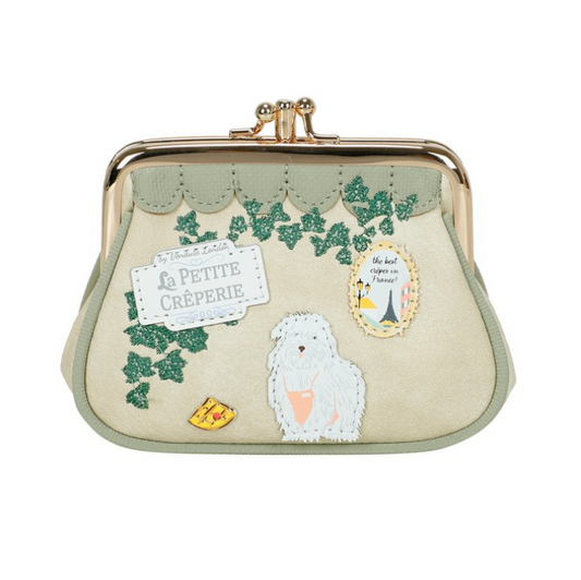Vendula La Petite Creperie Clipper Coin Purse