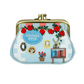 Vendula Vintage Rose Clipper Coin Purse