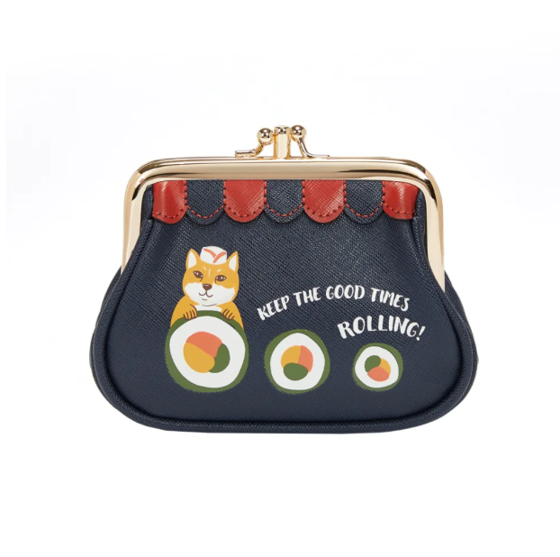 PREORDER Vendula Sushi Blue Edition Clipper Coin Purse