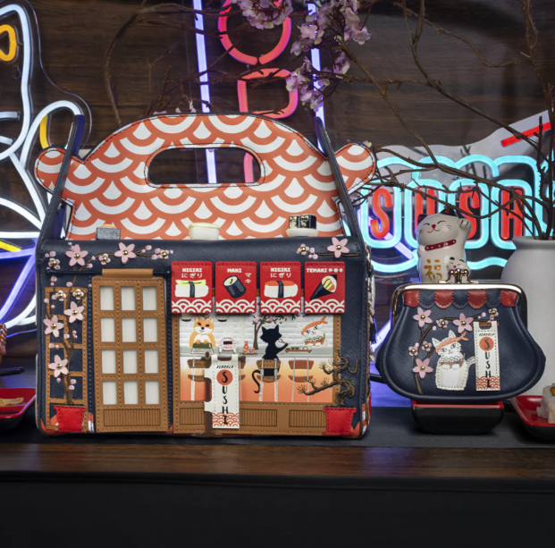 PREORDER Vendula Sushi Blue Edition Clipper Coin Purse