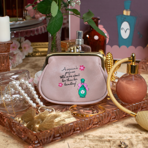 Vendula Perfumery Blush Edition Clipper Coin Purse