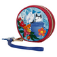 Vendula Gardens of the World Greece Round Zip Purse
