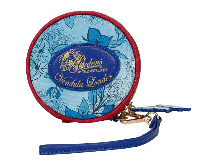 Vendula Gardens of the World Greece Round Zip Purse