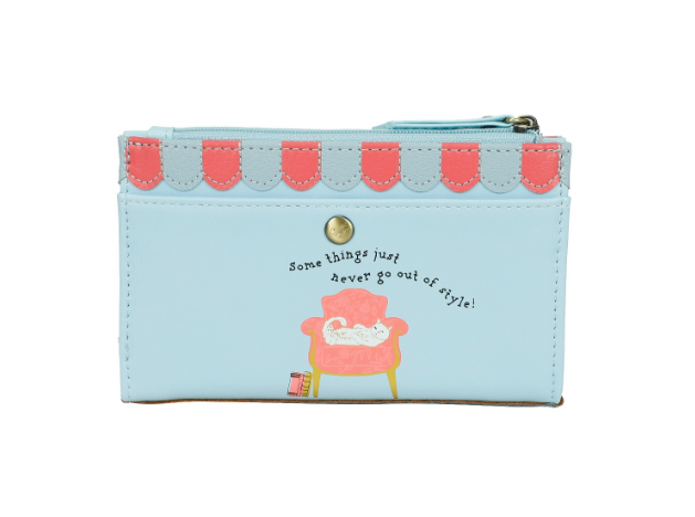 Vendula Vintage Rose Compact Folding Wallet