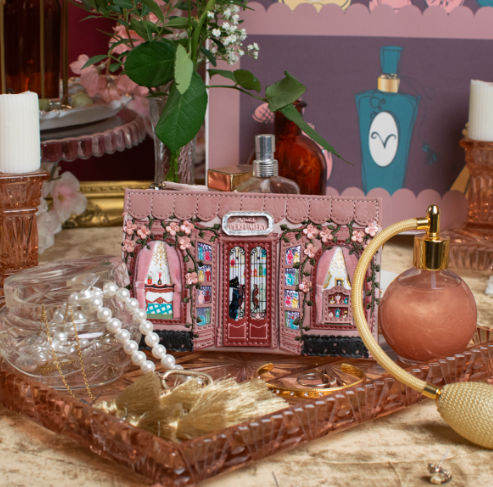 Vendula Perfumery Blush Edition Compact Folding Wallet