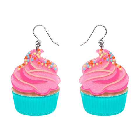 Erstwilder Katherine Sabbath Iced Cupcake Drop Earrings