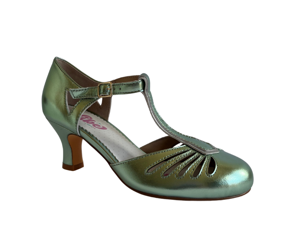 The Vibe is Darling in Mint Green Metallic