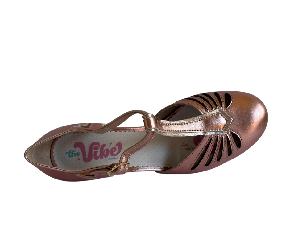 The Vibe is Darling in Rose Gold Metallic
