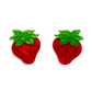 Erstwilder Strawberry Shortcake Darling Strawberry Stud Earrings