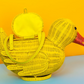 Wicker Darling Rubber Ducky