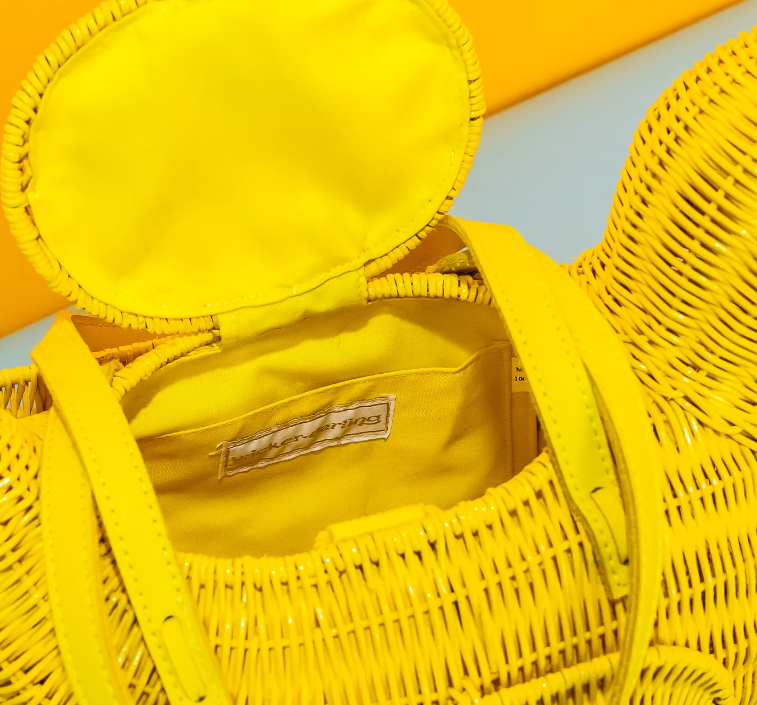Wicker Darling Rubber Ducky