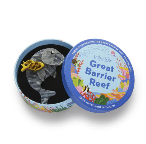 Erstwilder Great Barrier Reef Dugong Brooch