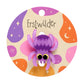 Erstwilder Midnight Mischief Web Crawler Simplified Mini Brooch